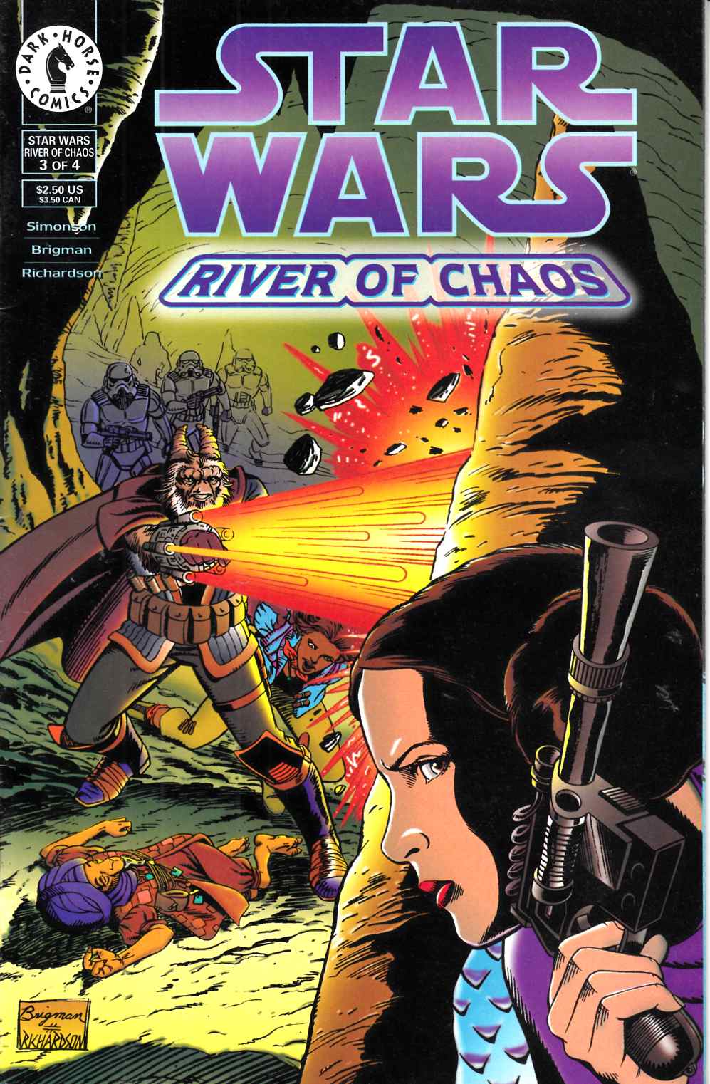 Star Wars River of Chaos #3 Very Fine (8.0) [Dark Horse Comic] THUMBNAIL