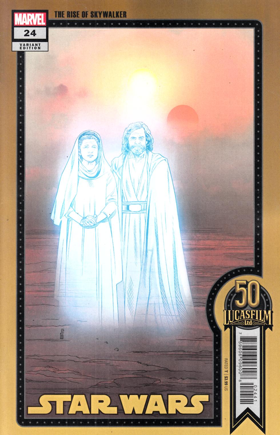 Star Wars #24 Sprouse Variant Cover Near Mint (9.4) [Marvel Comic] THUMBNAIL