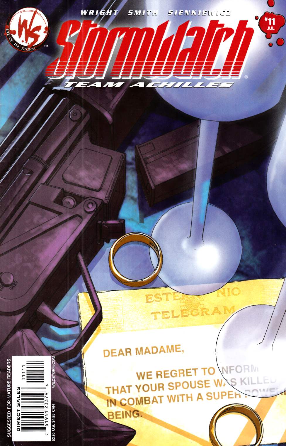 Stormwatch Team Achilles #11 Very Fine (8.0) [Image Comic] LARGE