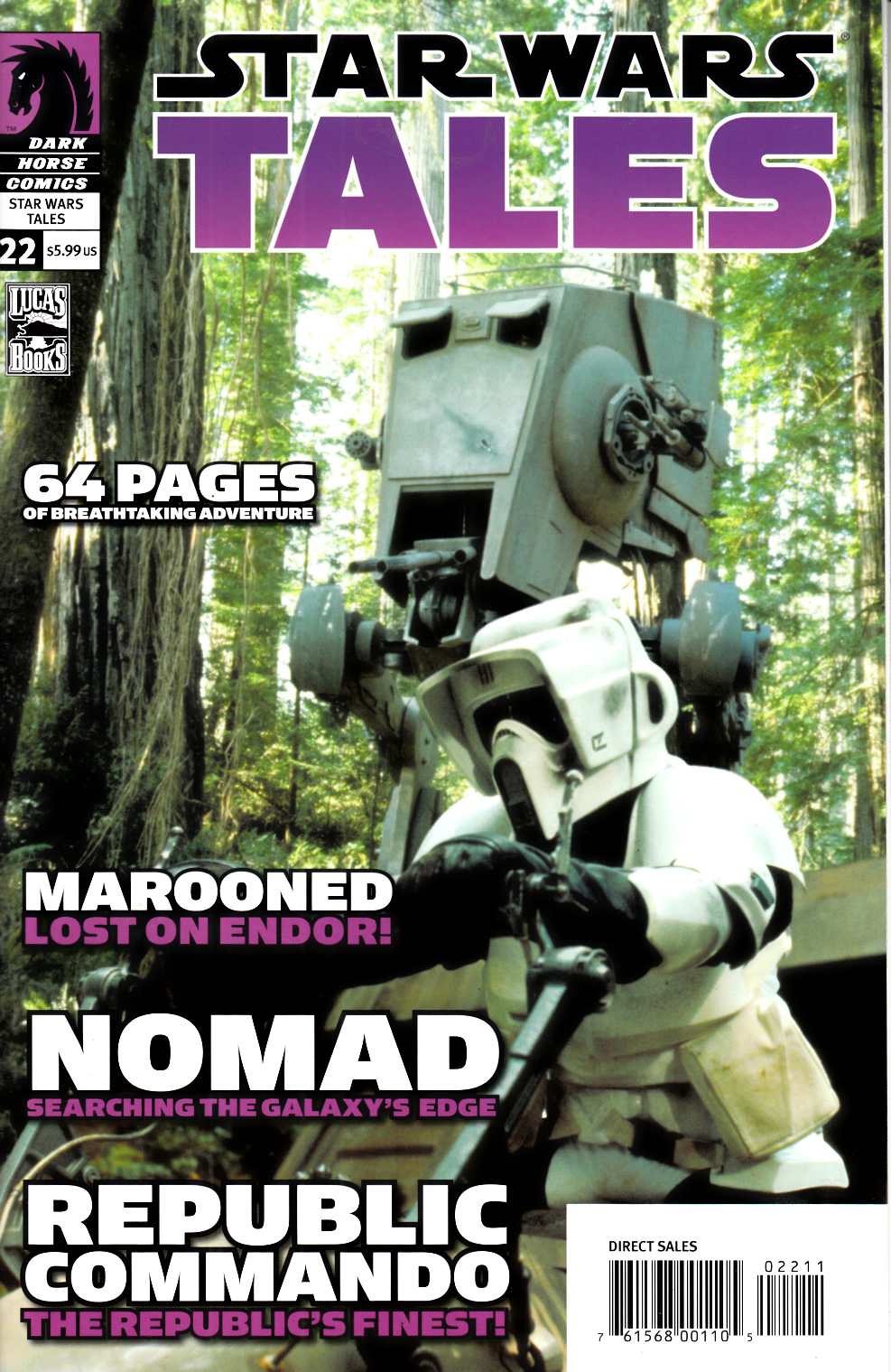 Star Wars Tales #22 Photo Cover Near Mint (9.4) [Dark Horse Comic] THUMBNAIL