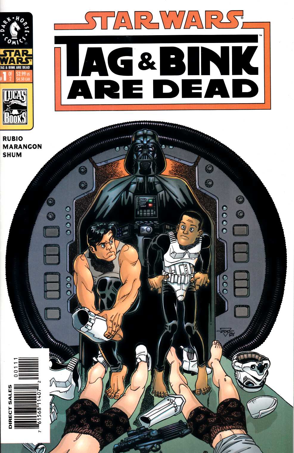 Star Wars Tag and Bink are Dead #1 Near Mint (9.4) [Dark Horse Comic] LARGE