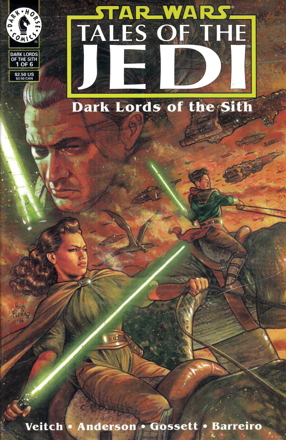 Star Wars Tales of the Jedi Dark Lords of the Sith #1 Polybagged Near Mint (9.4) [Dark Horse Comic] THUMBNAIL