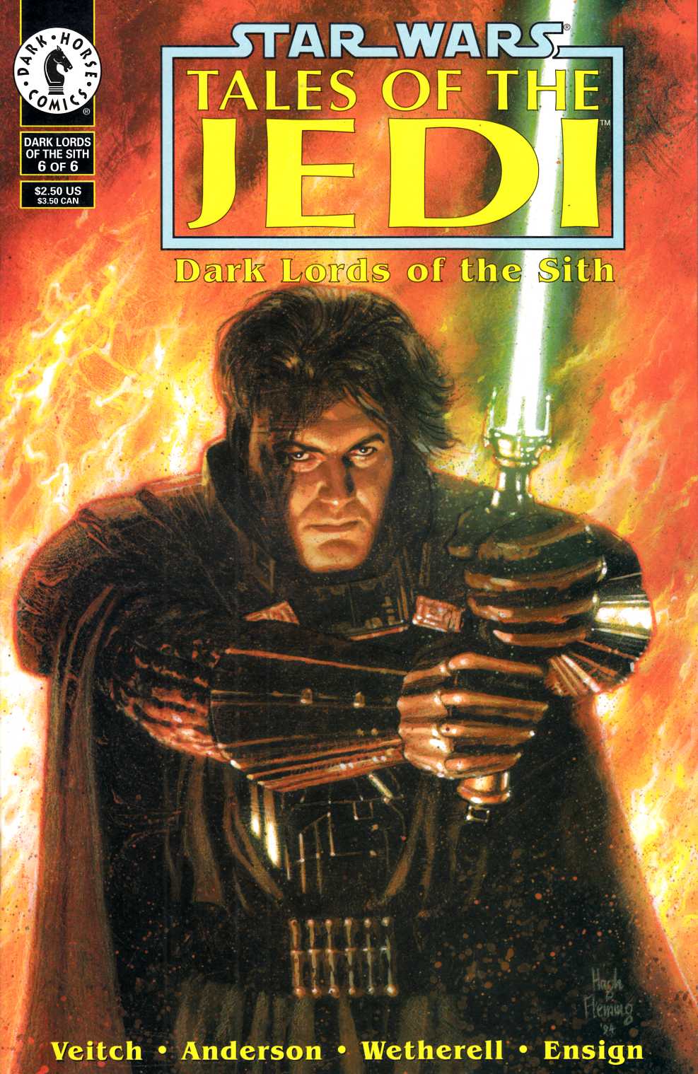 Star Wars Tales of the Jedi Dark Lords of the Sith #6 Near Mint (9.4) [Dark Horse Comic] THUMBNAIL