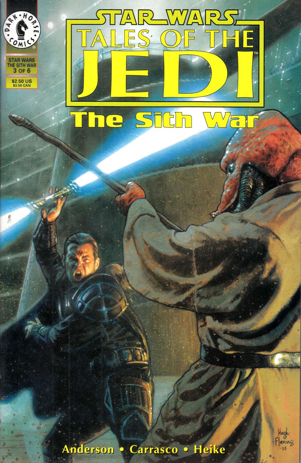 Star Wars Tales of the Jedi Sith War #3 Near Mint (9.4) [Dark Horse Comic] LARGE