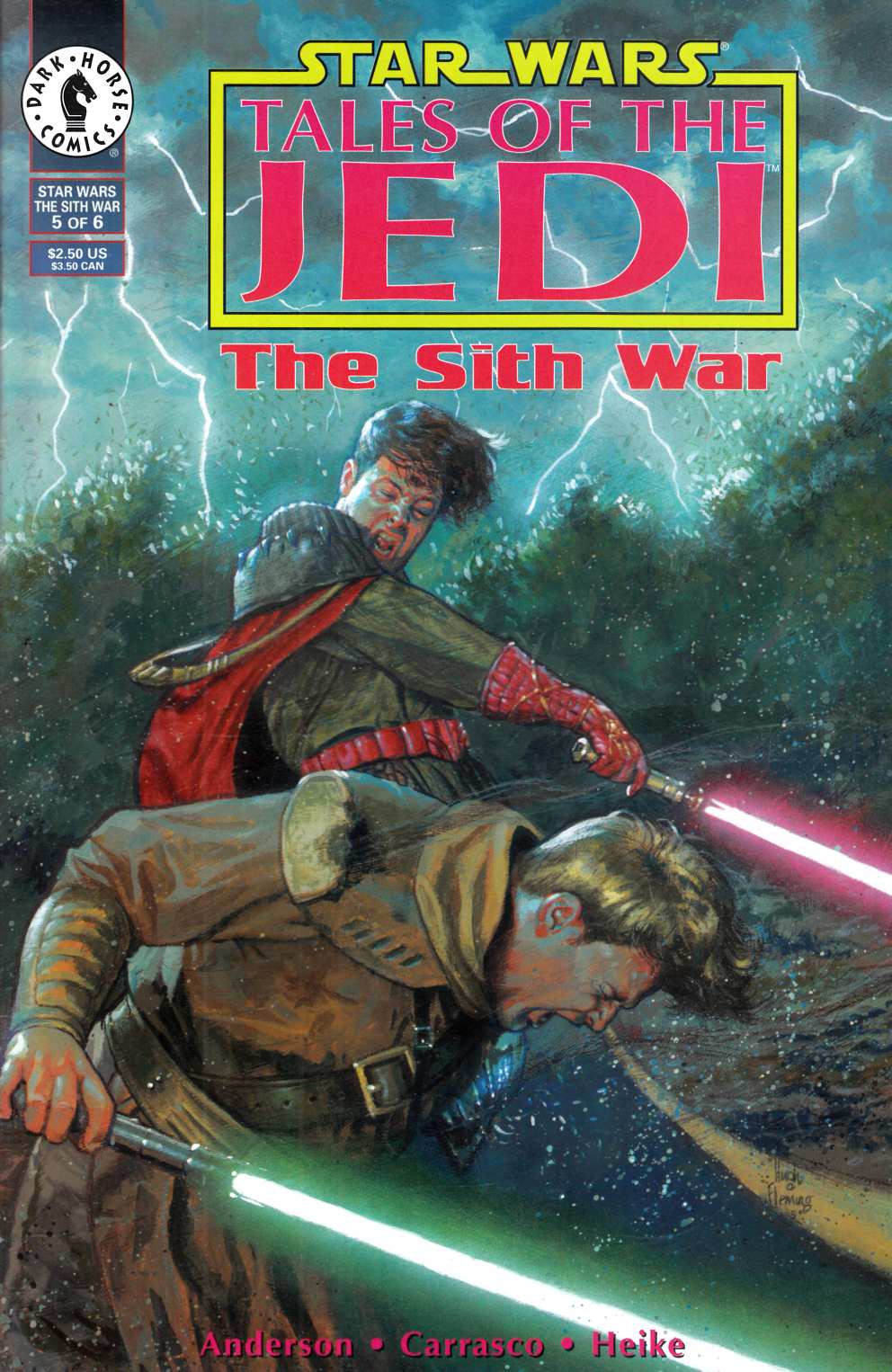 Star Wars Tales of the Jedi Sith War #5 Near Mint (9.4) [Dark Horse Comic] THUMBNAIL