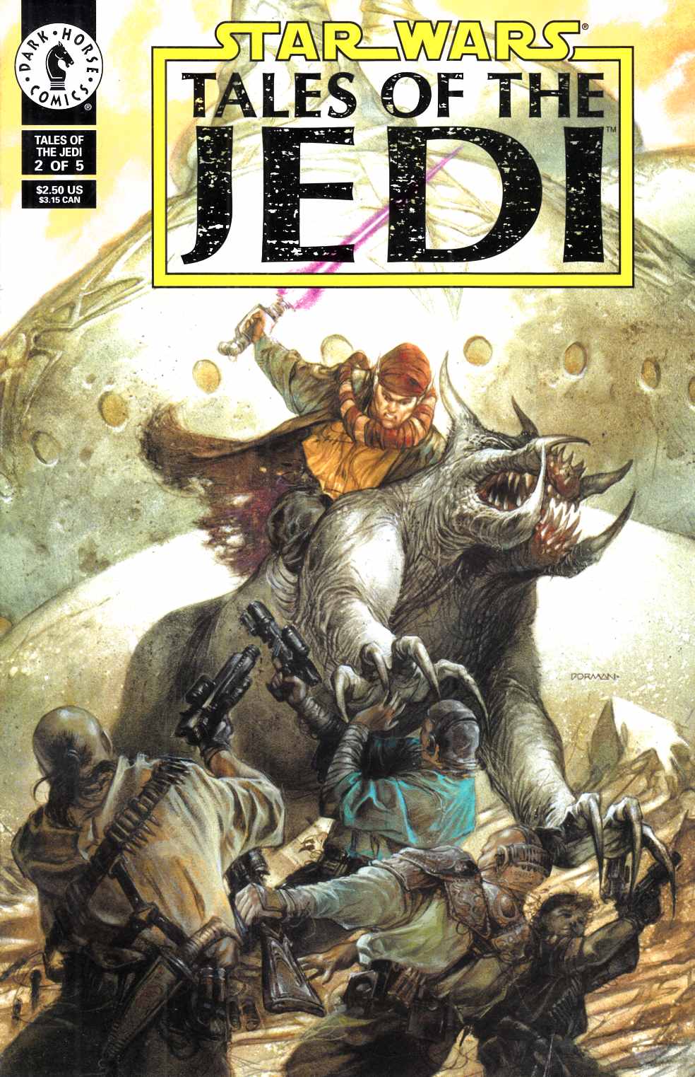 Star Wars Tales of the Jedi #2 Fine (6.0) [Dark Horse Comic] THUMBNAIL