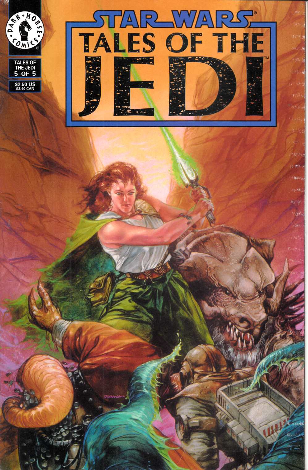 Star Wars Tales of the Jedi #5 Near Mint (9.4) [Dark Horse Comic] THUMBNAIL