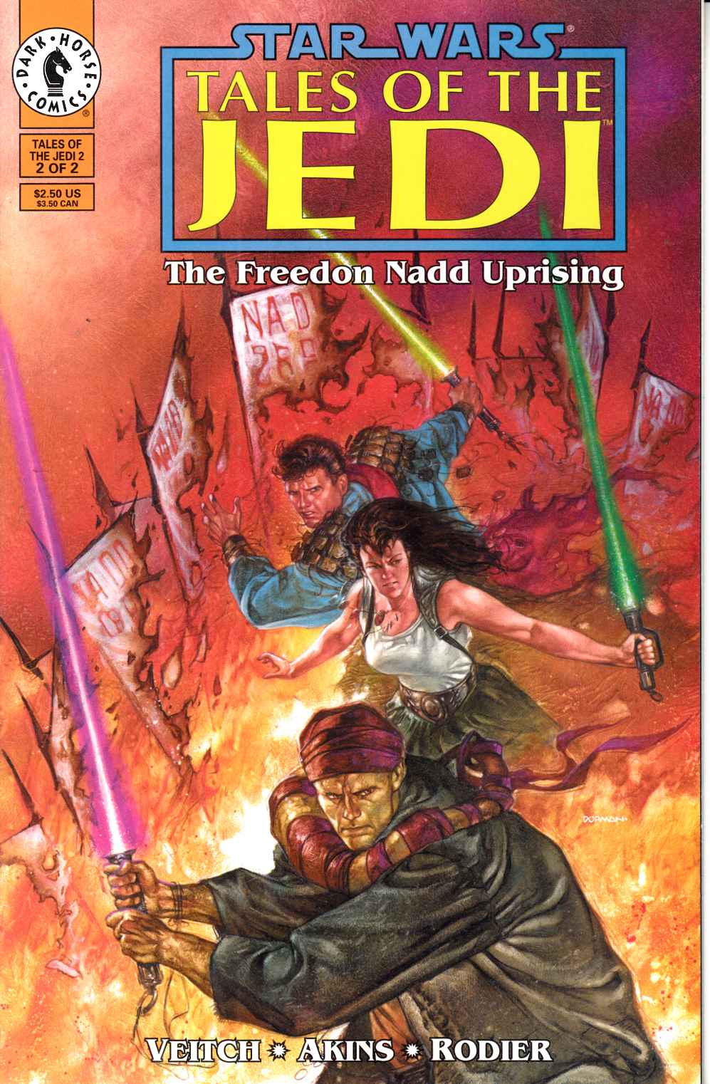 Star Wars Tales of the Jedi Freedon Nadd Uprising #2 Near Mint (9.4) [Dark Horse Comic] THUMBNAIL