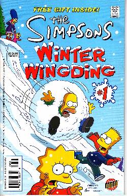 Simpsons Winter Wingding #1 [Bongo Comic] LARGE