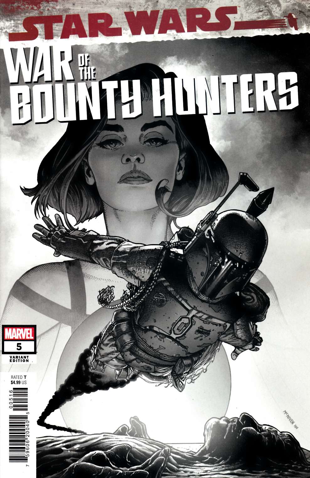 Star Wars War of the Bounty Hunters #5 Carbonite Variant Cover Near Mint (9.4) [Marvel Comic] THUMBNAIL
