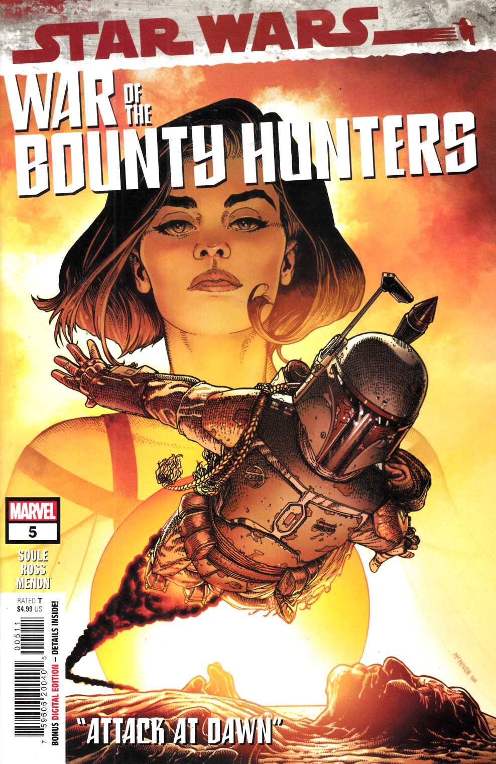 Star Wars War of the Bounty Hunters #5 Near Mint (9.4) [Marvel Comic] LARGE