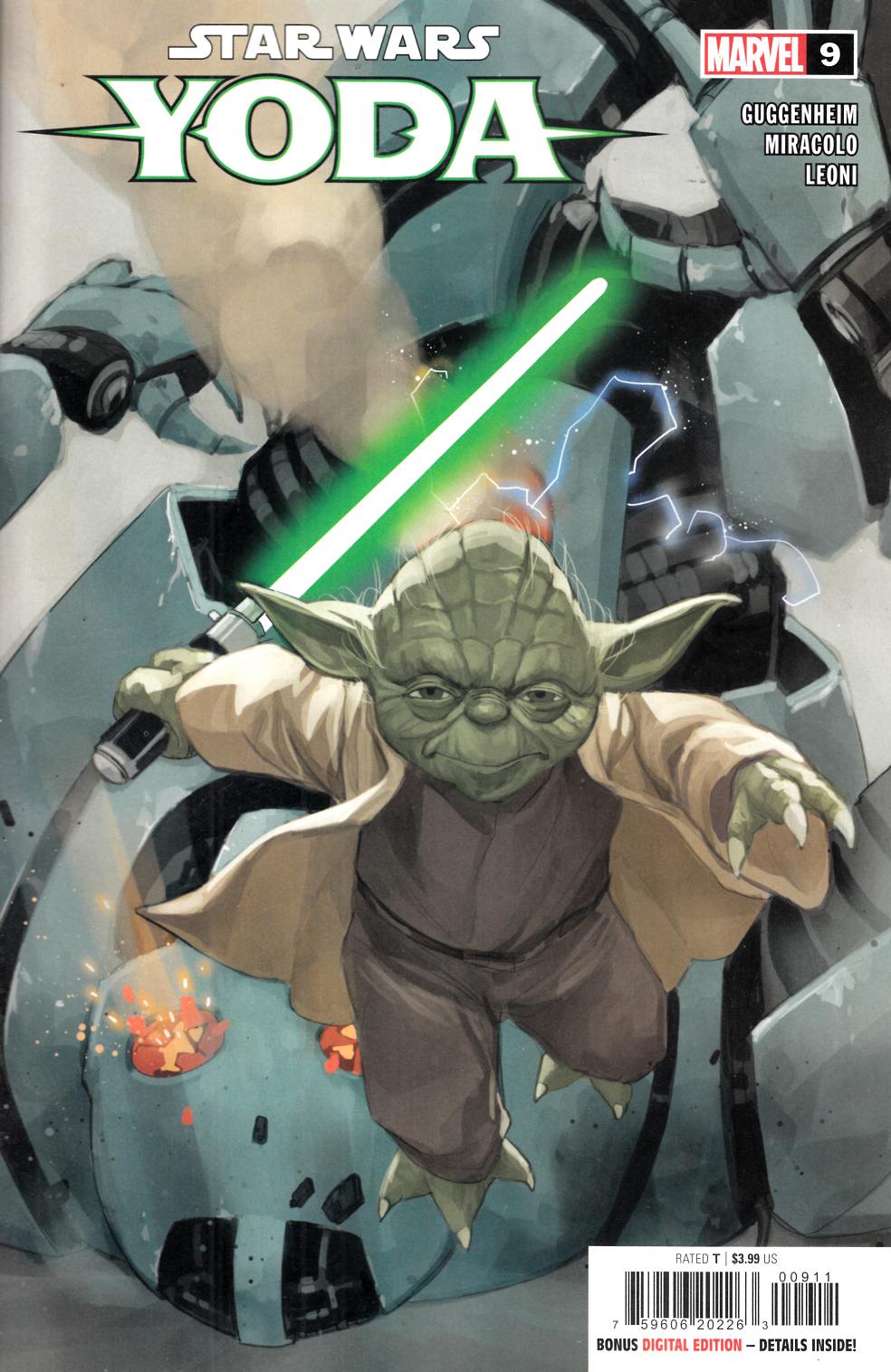 Star Wars Yoda #9 Near Mint (9.4) [Marvel Comic] LARGE