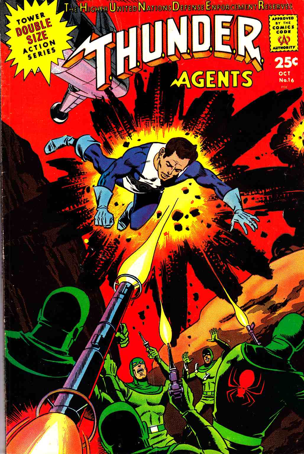 Thunder Agents #16 Fine (6.0) [Tower Comic] LARGE