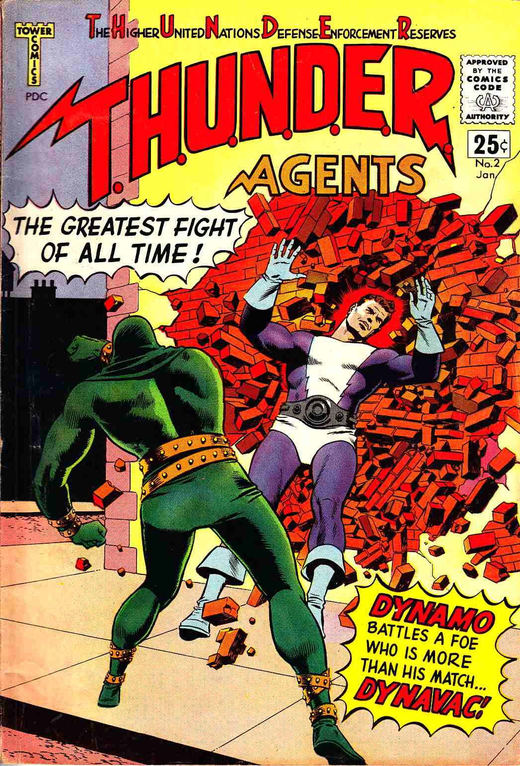 Thunder Agents #2 Fine (6.0) [Tower Comic] LARGE