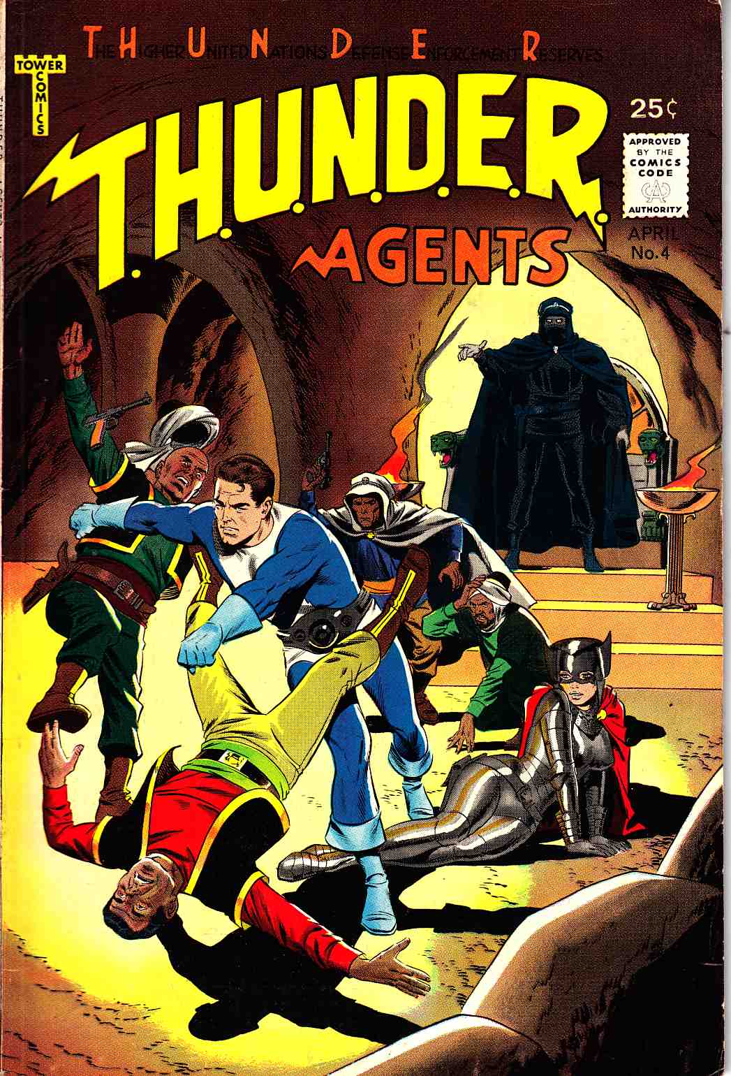 Thunder Agents #4 Very Fine Minus (7.5) [Tower Comic] LARGE