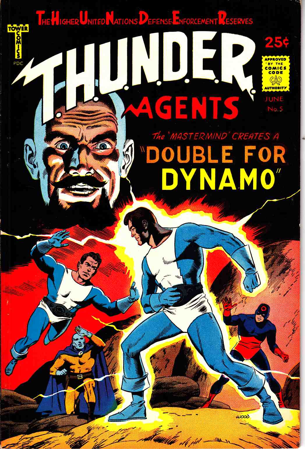Thunder Agents #5 Fine/Very Fine (7.0) [Tower Comic] LARGE