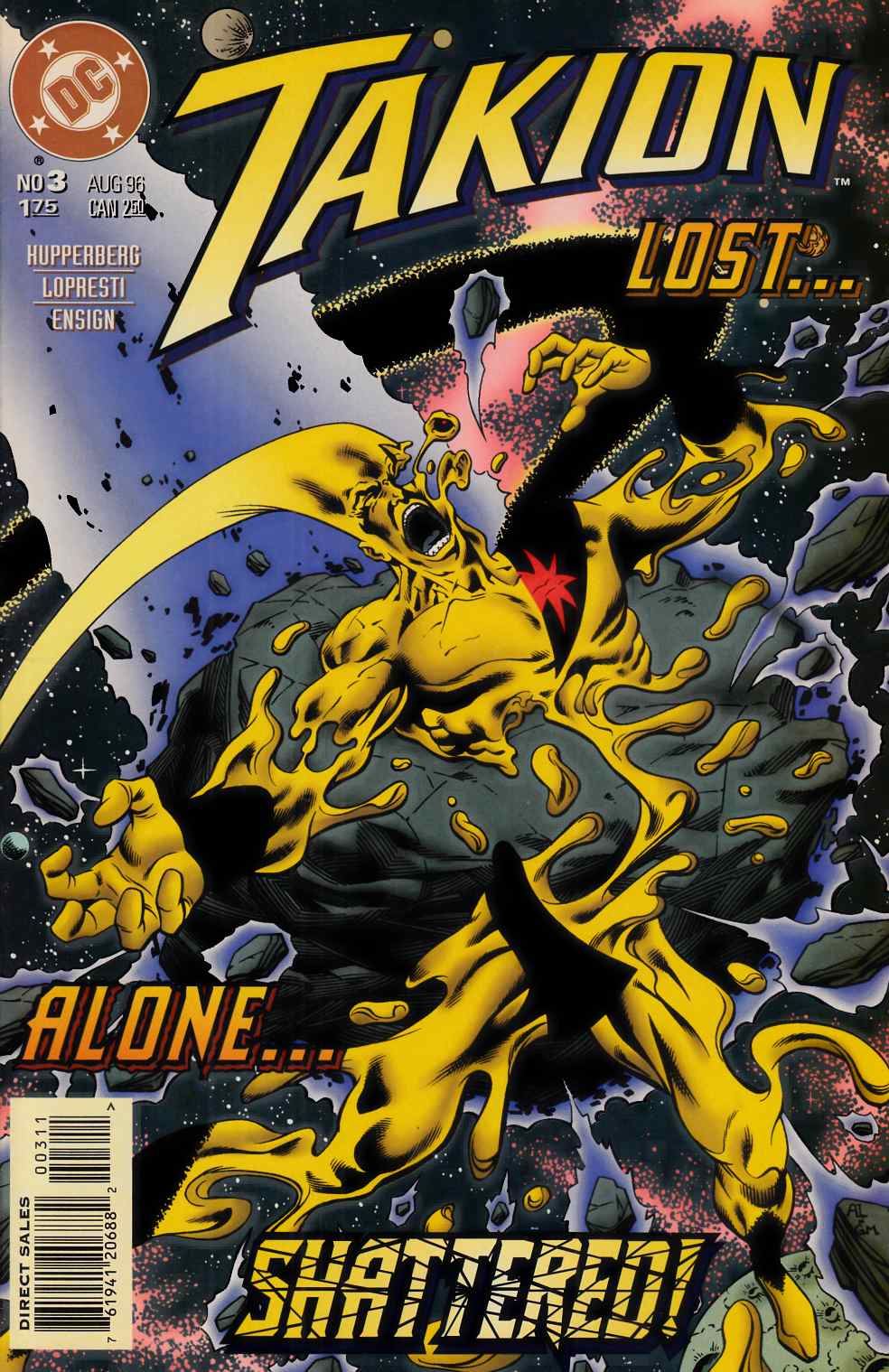 Takion #3 Near Mint (9.4) [DC Comic] LARGE