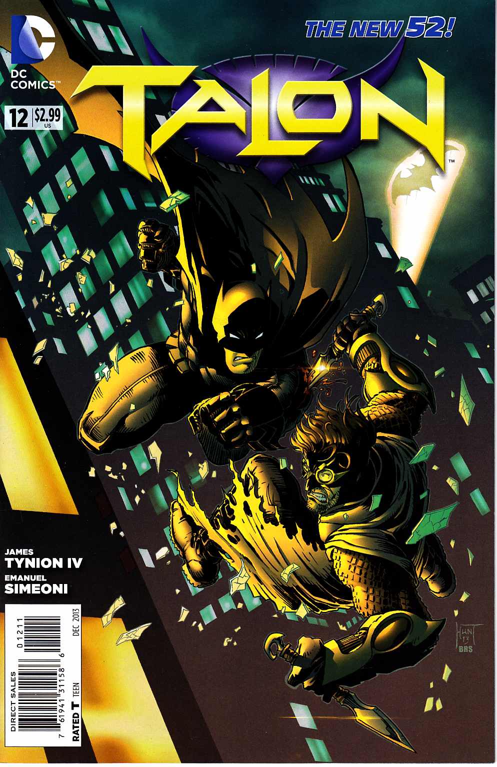 Talon #12 [DC Comic] LARGE