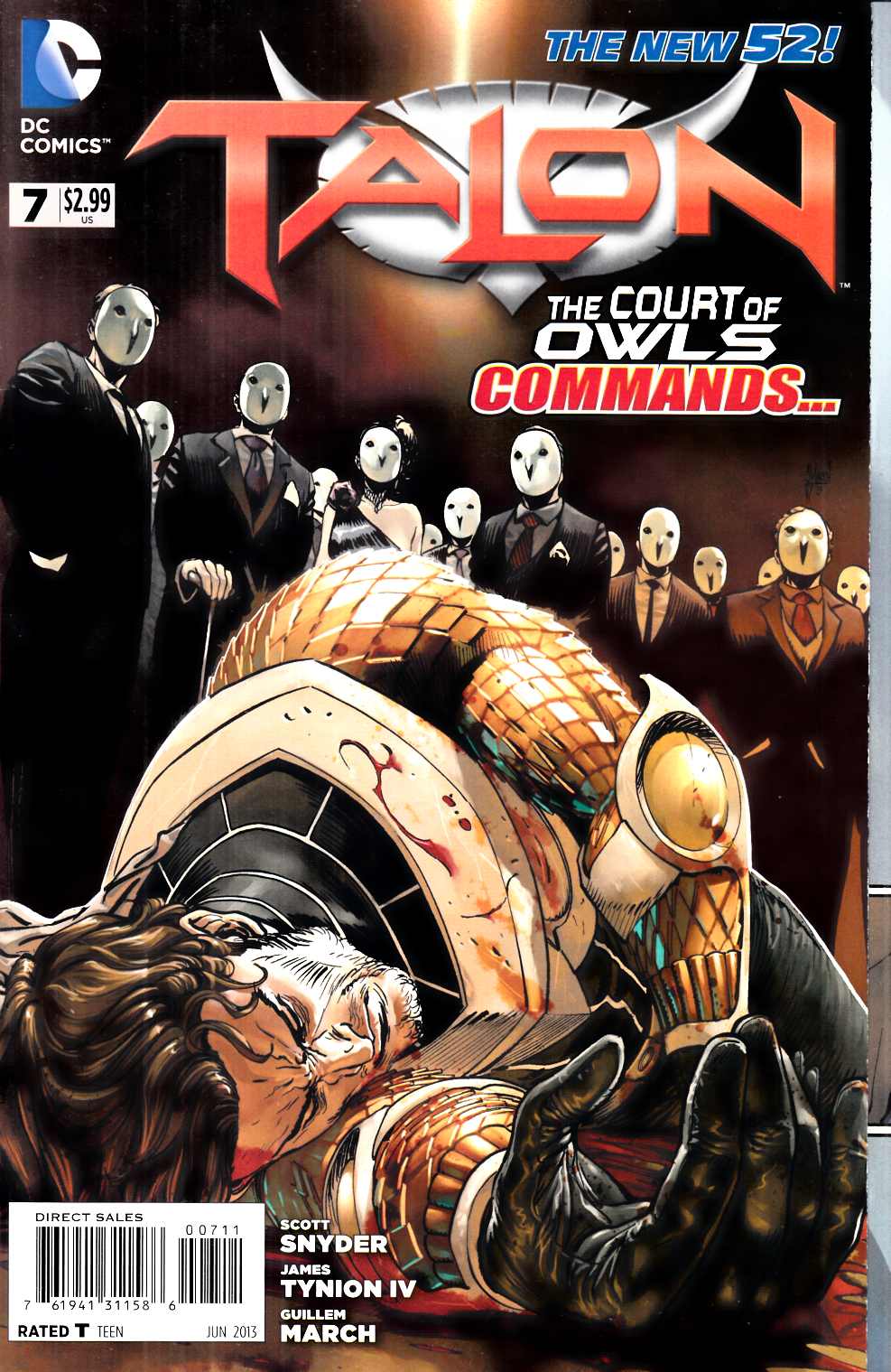 Talon #7 Very Fine (8.0) [DC Comic] LARGE