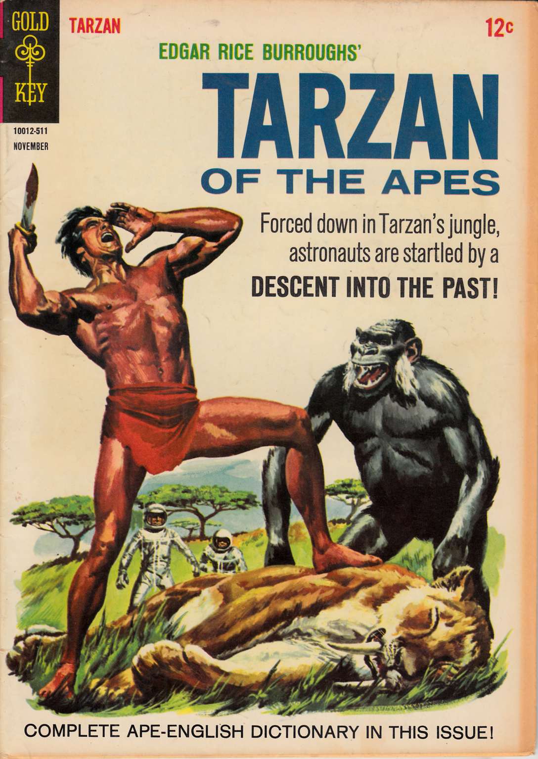 Tarzan #154 Fine (6.0) [Gold Key Comic] THUMBNAIL