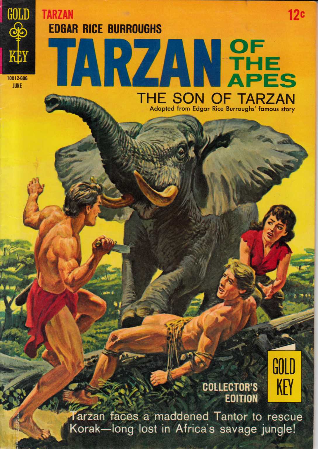 Tarzan #158 Fine (6.0) [Gold Key Comic] THUMBNAIL