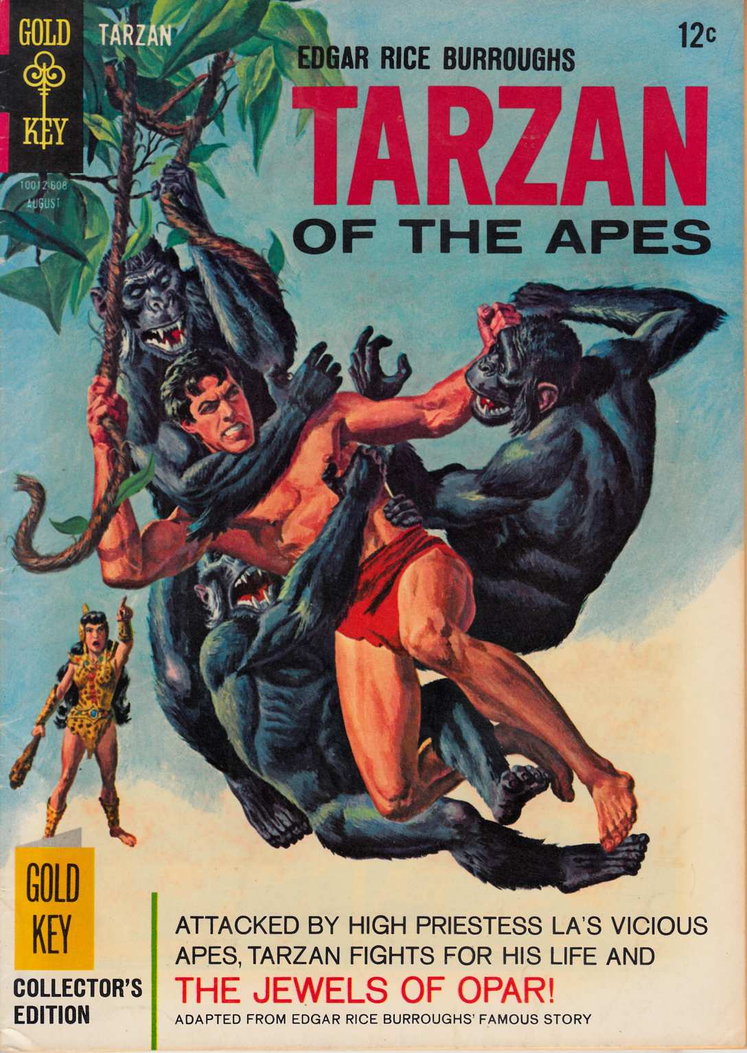 Tarzan #159 Fine (6.0) [Gold Key Comic] THUMBNAIL