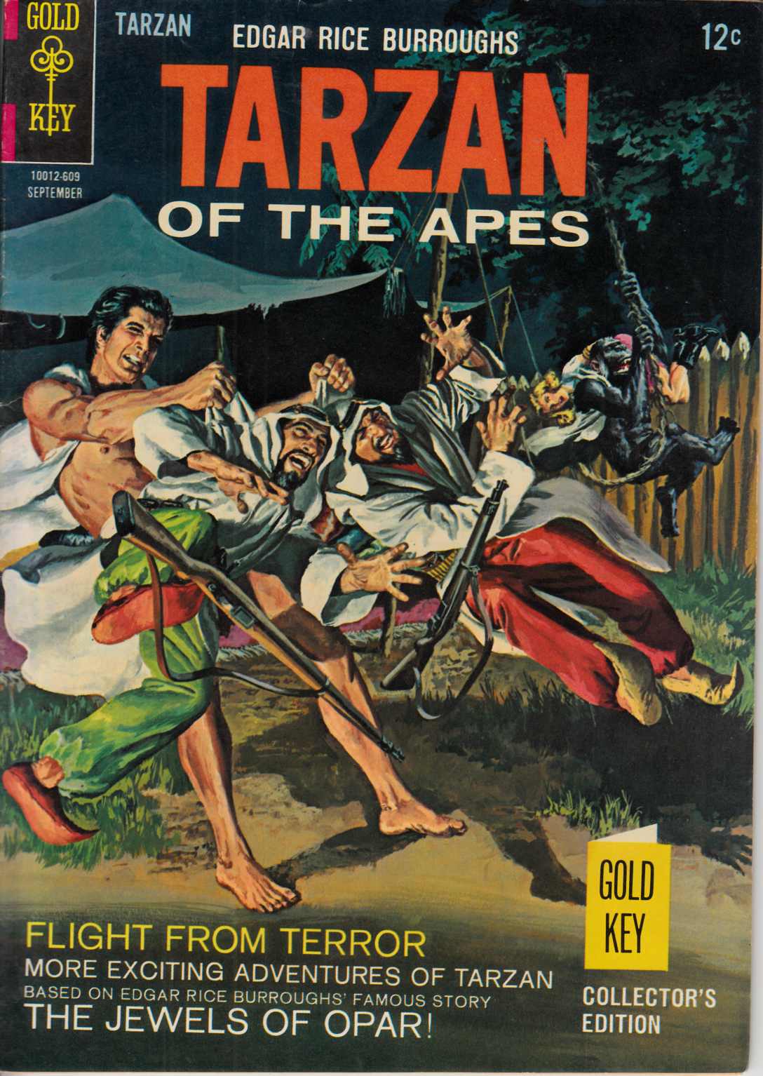 Tarzan #160 Fine (6.0) [Gold Key Comic] THUMBNAIL