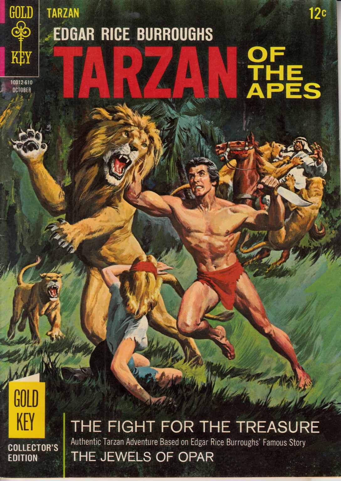 Tarzan #161 Fine Plus (6.5) [Gold Key Comic] THUMBNAIL