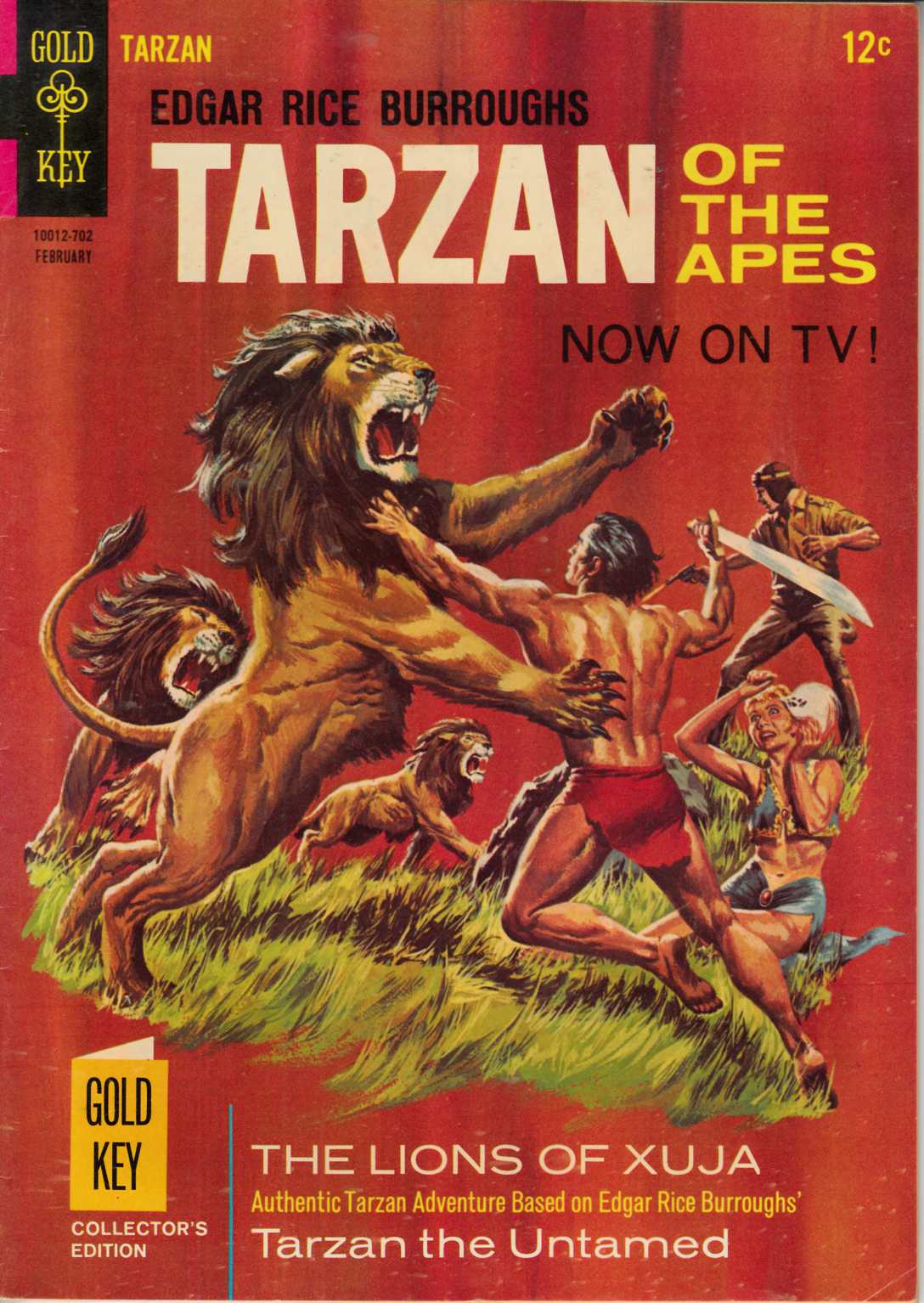 Tarzan #164 Fine (6.0) [Gold Key Comic] THUMBNAIL