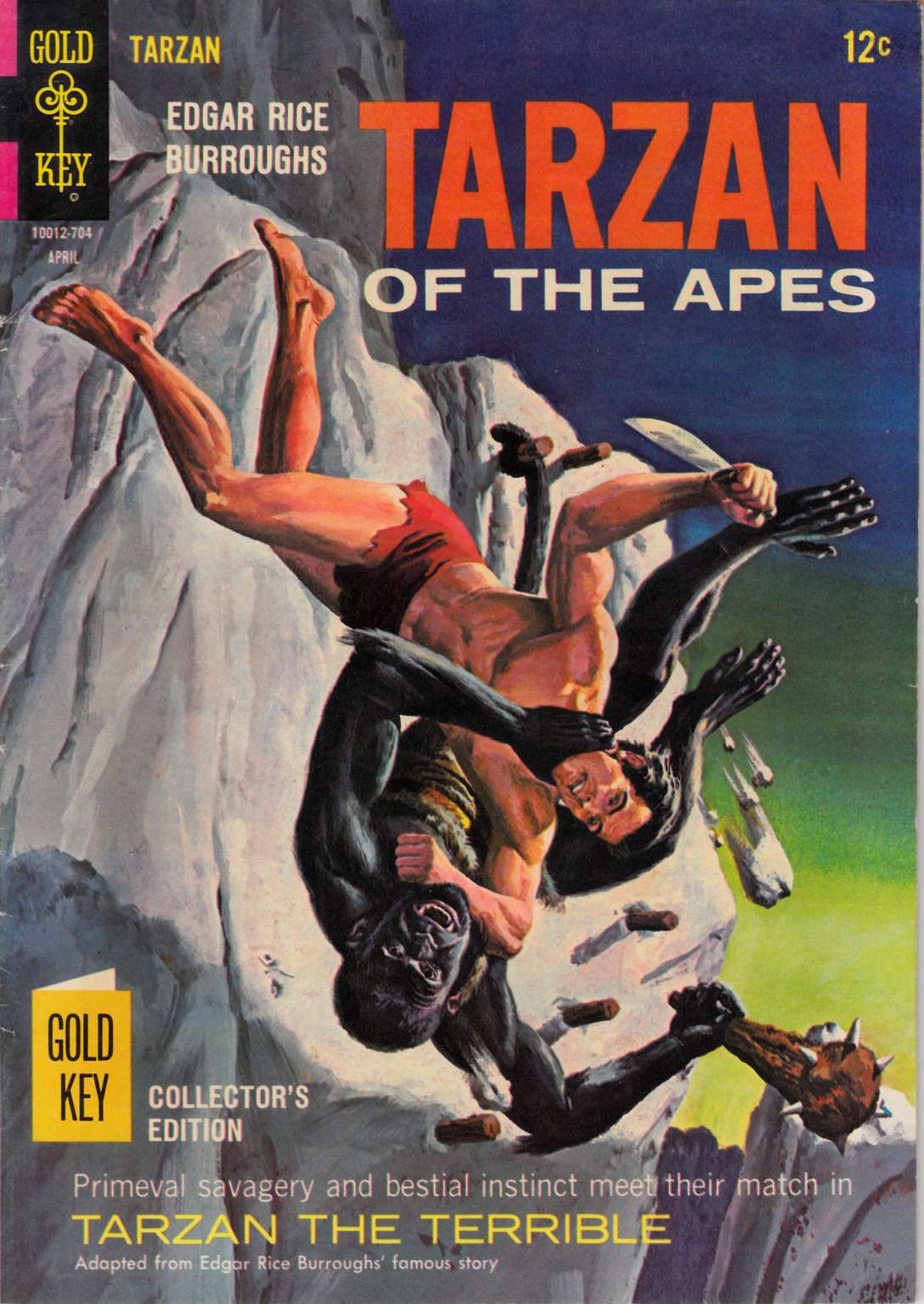 Tarzan #166 Fine (6.0) [Gold Key Comic] THUMBNAIL