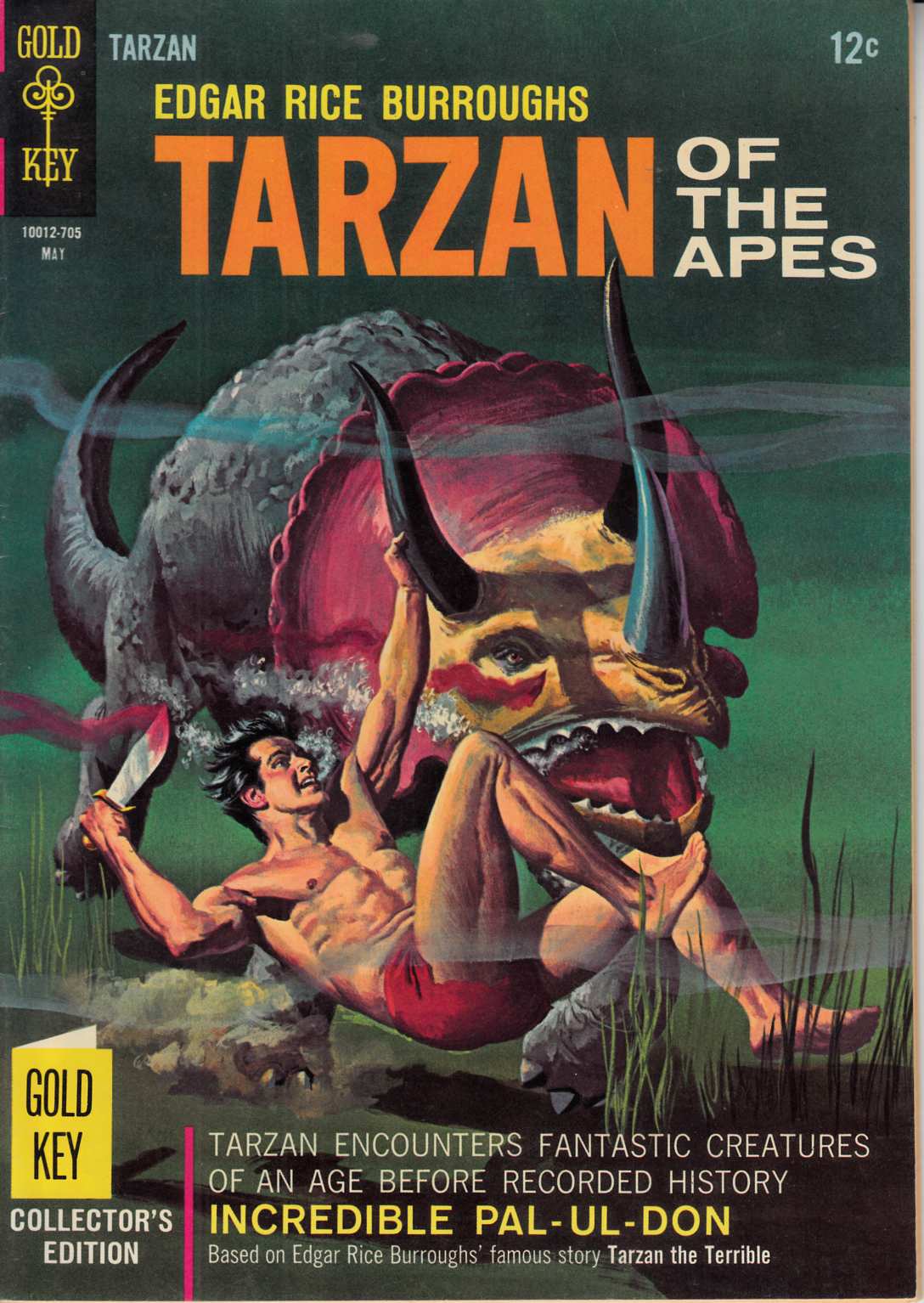 Tarzan #167 Fine Plus (6.5) [Gold Key Comic] THUMBNAIL