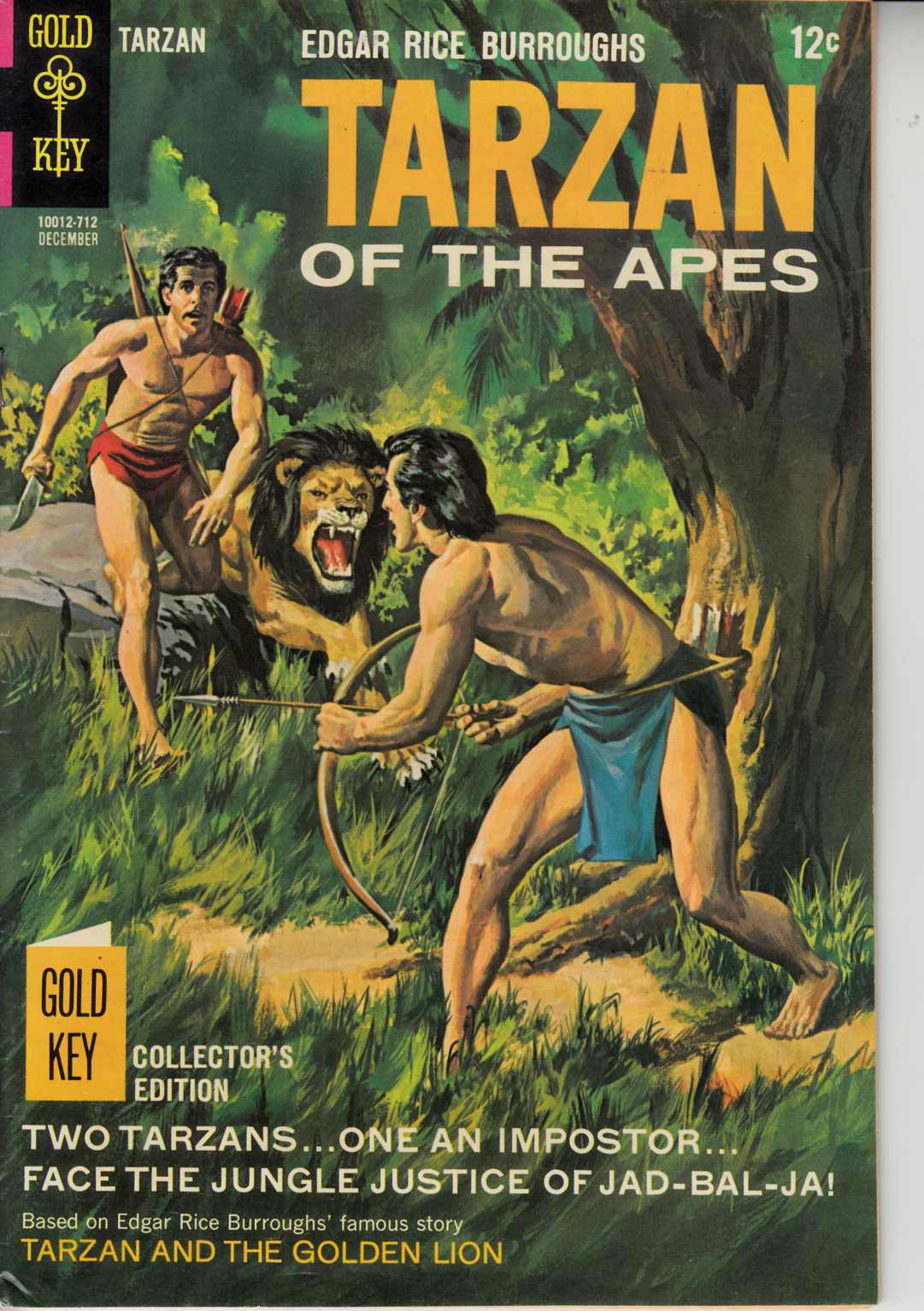 Tarzan #173 Fine (6.0) [Gold Key Comic] THUMBNAIL