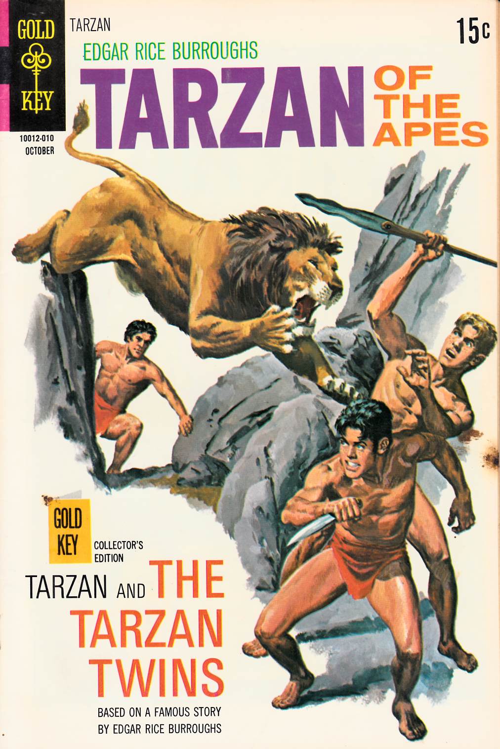 Tarzan #196 Fine/Very Fine (7.0) [Gold Key Comic] THUMBNAIL