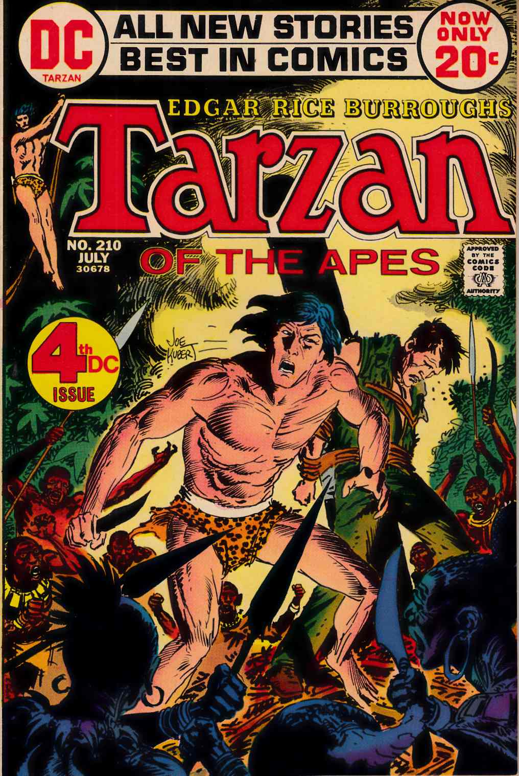 Tarzan #210 Very Fine (8.0) [DC Comic] THUMBNAIL