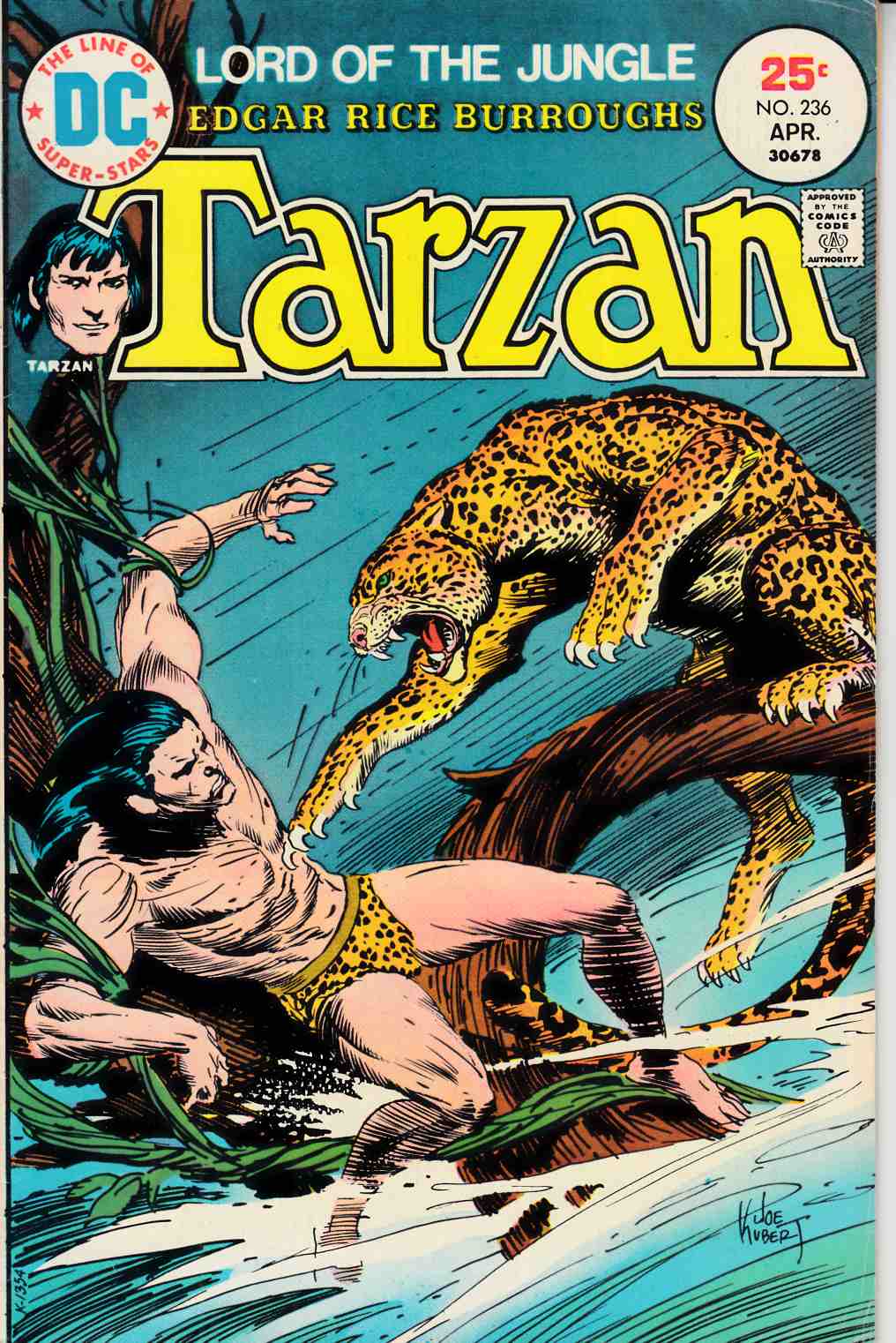 Tarzan #236 Very Fine Minus (7.5) [DC Comic] THUMBNAIL