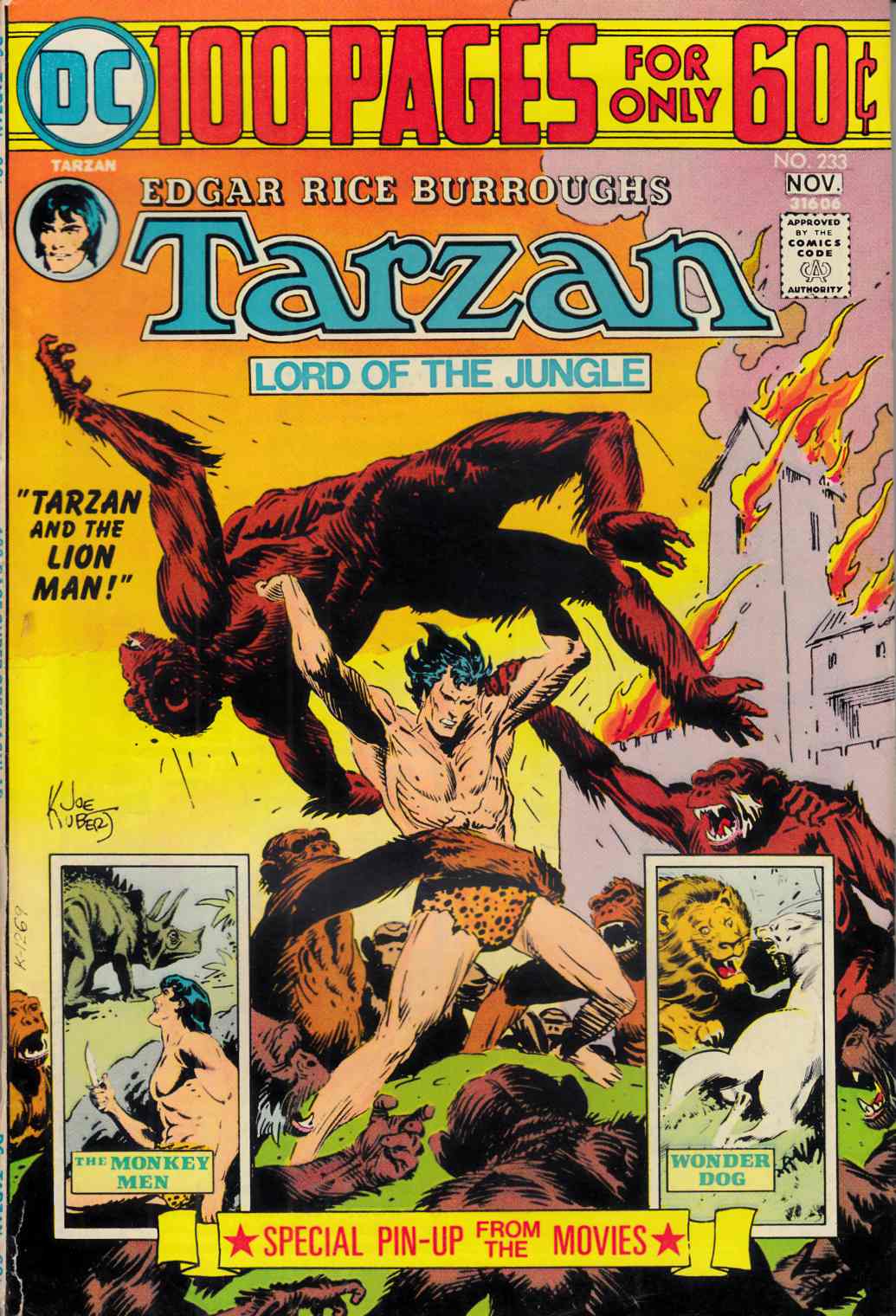 Tarzan #233 Fine (6.0) [DC Comic] THUMBNAIL