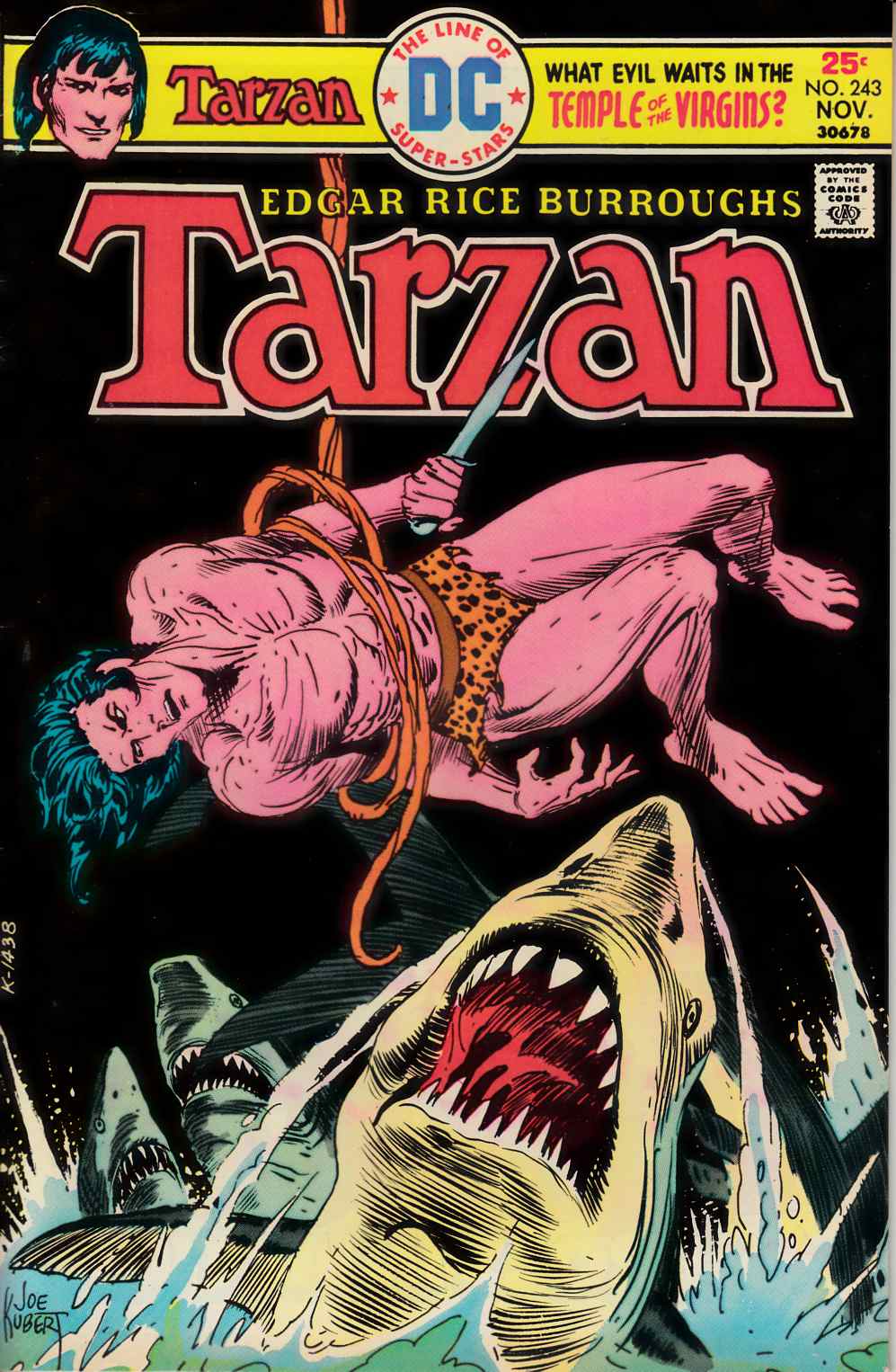 Tarzan #243 Very Fine Minus (7.5) [DC Comic] THUMBNAIL
