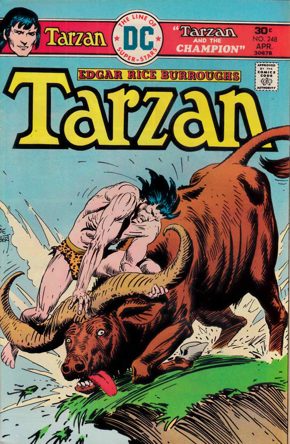 Tarzan #248 Very Fine Minus (7.5) [DC Comic] THUMBNAIL