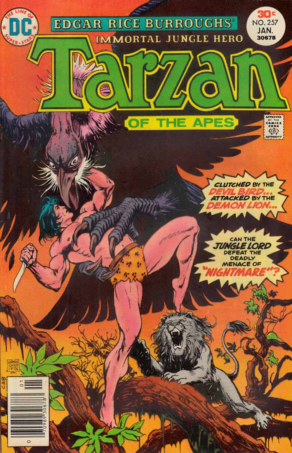 Tarzan #257 Very Fine (8.0) [DC Comic] THUMBNAIL