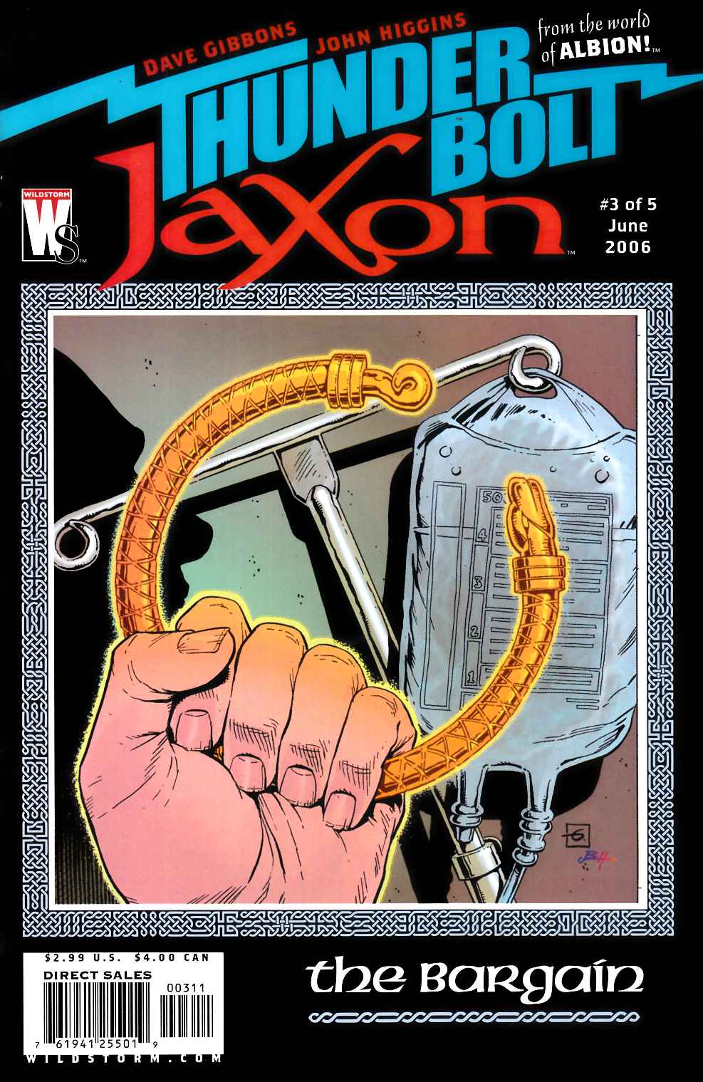 Thunderbolt Jaxon #3 Very Fine (8.0) [DC Comic] LARGE