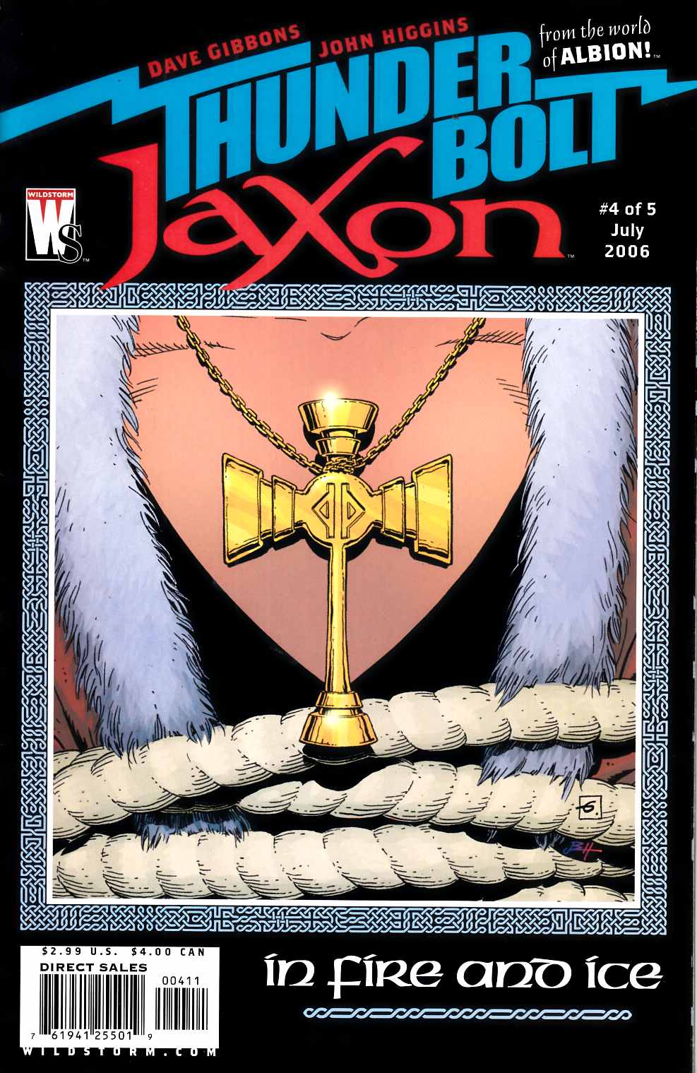Thunderbolt Jaxon #4 Very Fine (8.0) [DC Comic] LARGE
