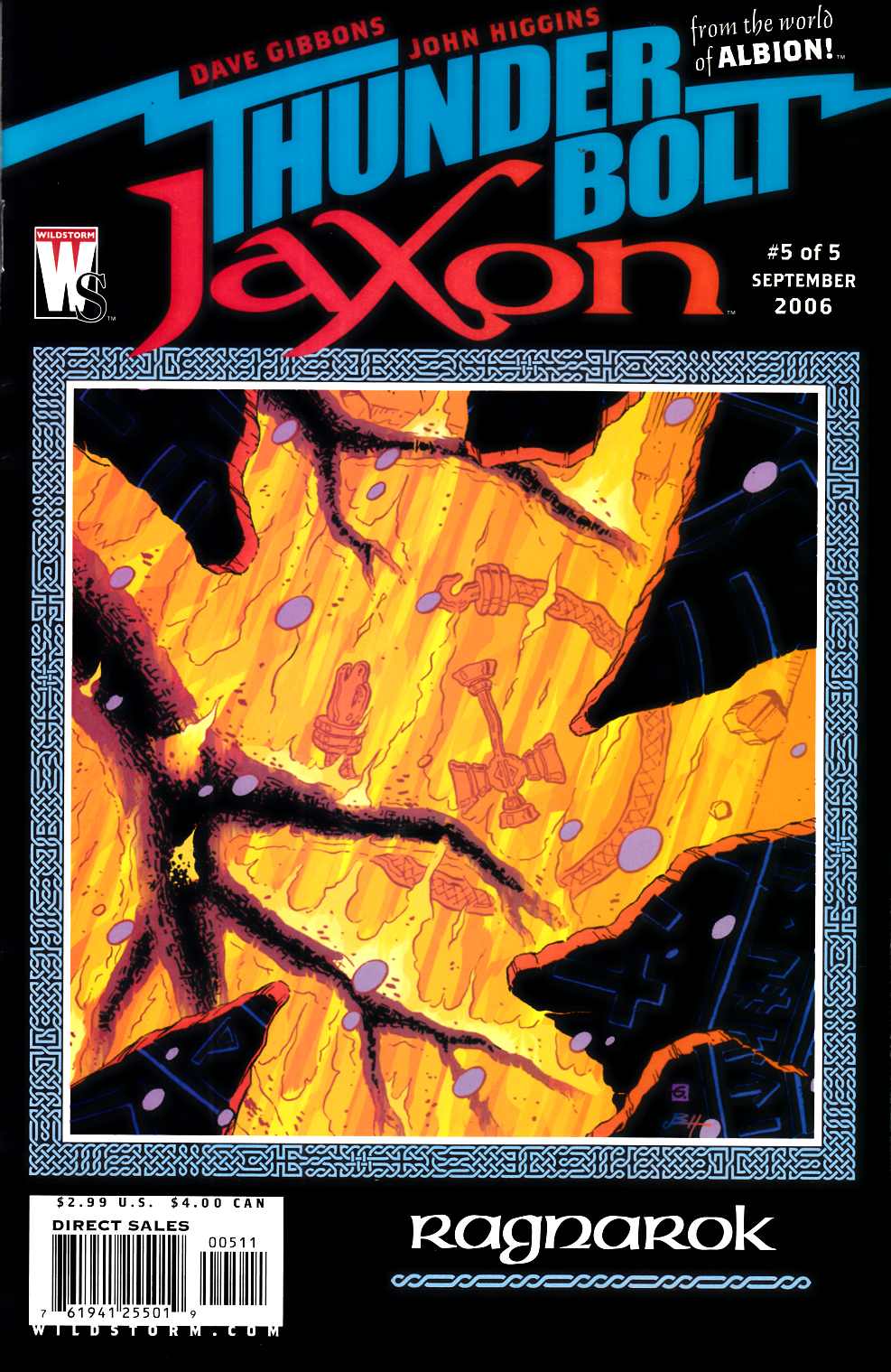 Thunderbolt Jaxon #5 Very Fine (8.0) [DC Comic] LARGE