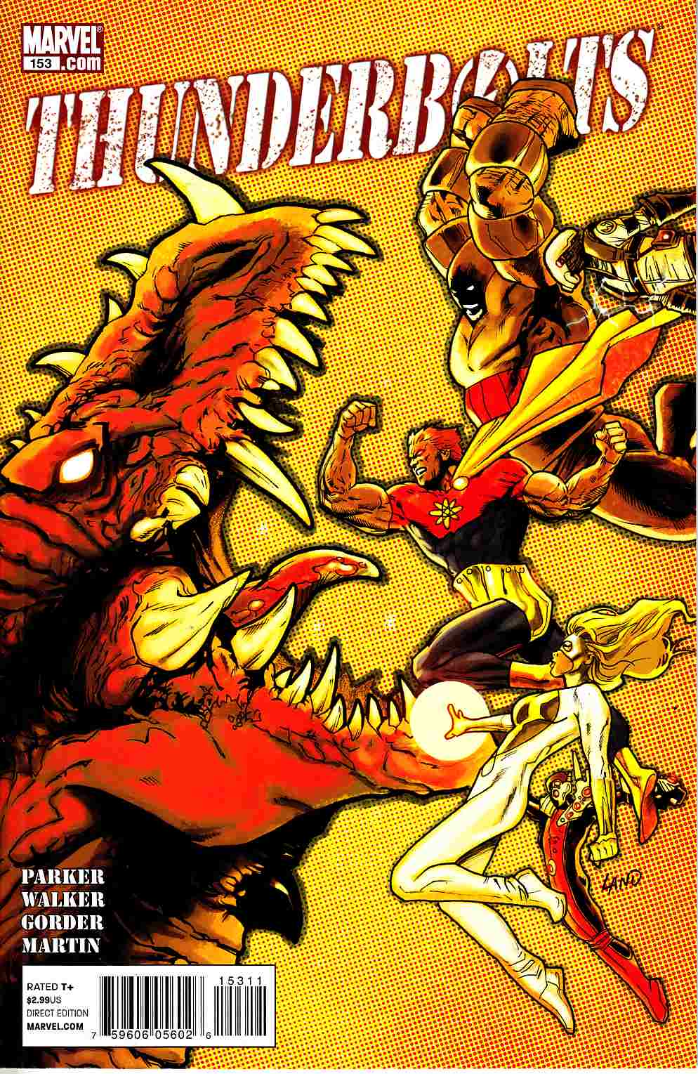 Thunderbolts #153 [Marvel Comic] LARGE