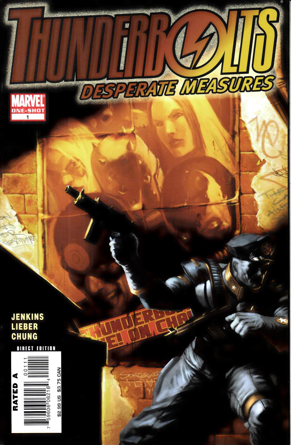 Thunderbolts Desperate Measures #1 Very Fine (8.0) [Marvel Comic] LARGE