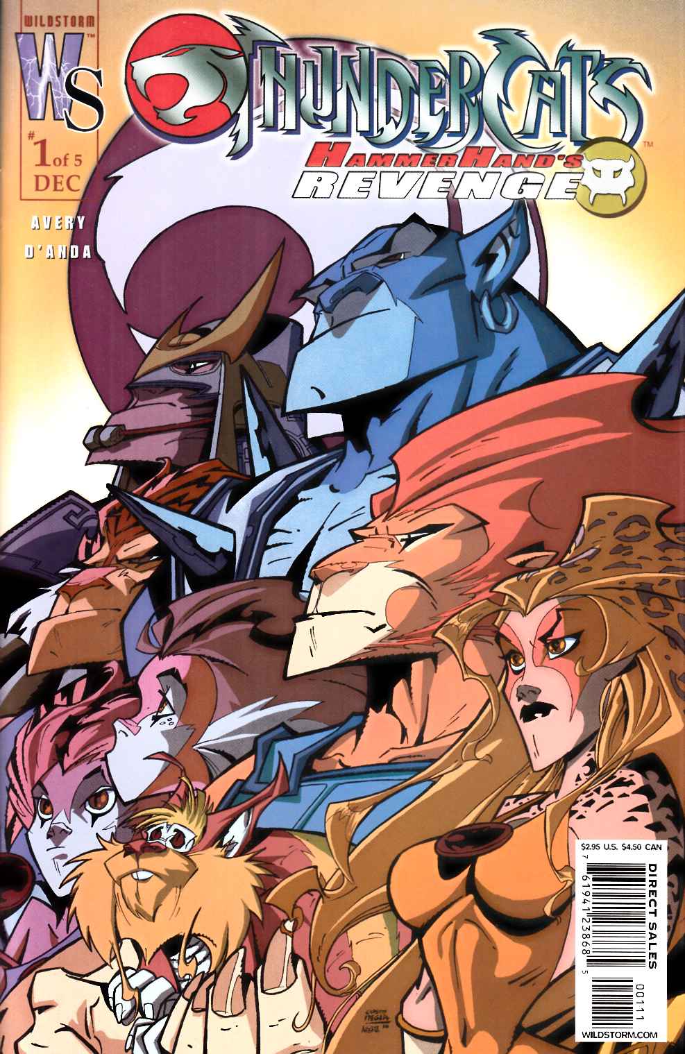 Thundercats Hammerhand's Revenge #1 Cover B Very Fine (8.0) [DC Comic] LARGE