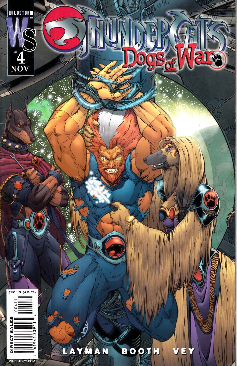 Thundercats Dogs of War #4 Cover A Very Fine (8.0) [DC Comic] LARGE