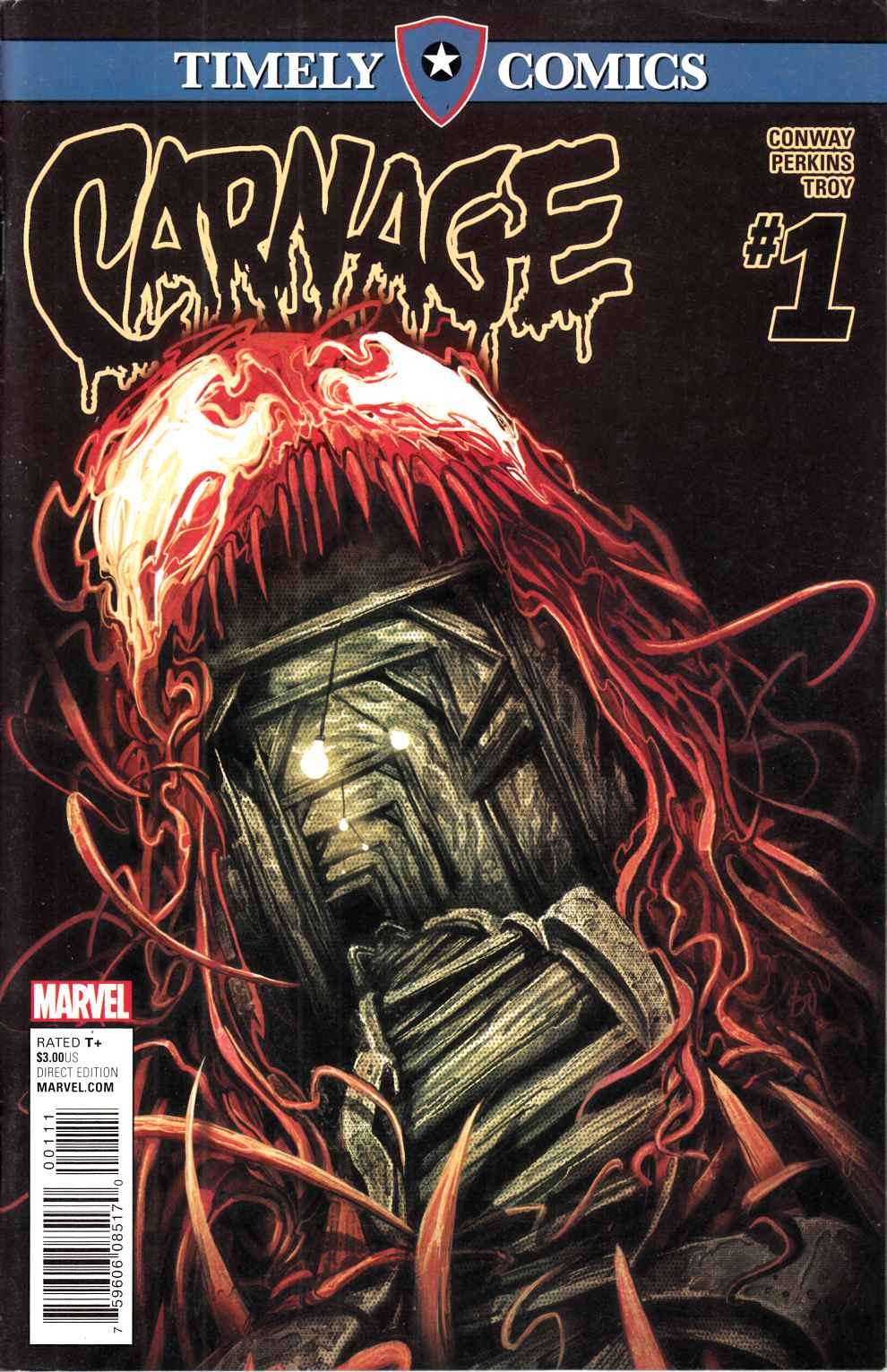 Timely Comics Carnage #1 Fine (6.0) [Marvel Comic] LARGE