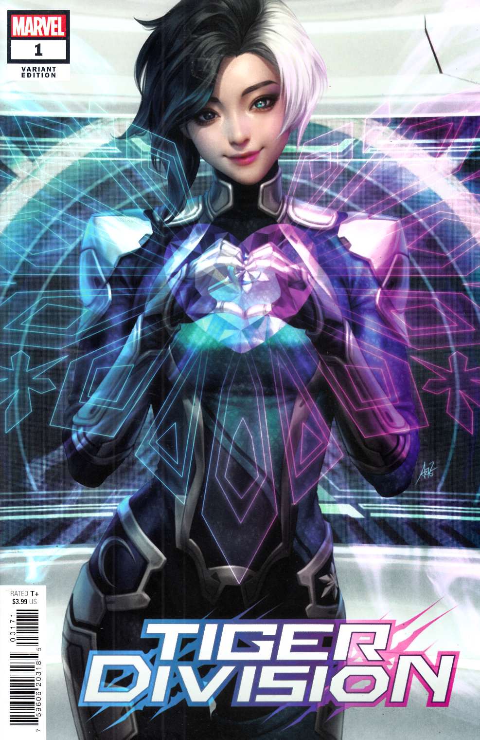 Tiger Division #1 Artgerm Variant Cover Near Mint (9.4) [Marvel Comic] LARGE