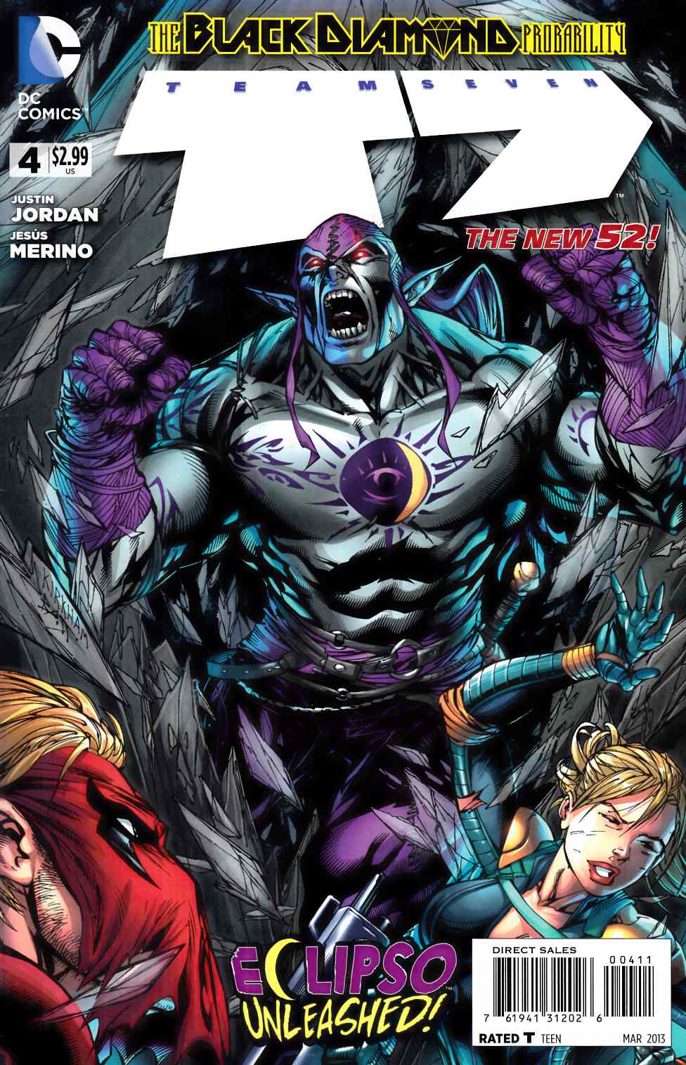 Team 7 #4 Very Fine (8.0) [DC Comic] THUMBNAIL