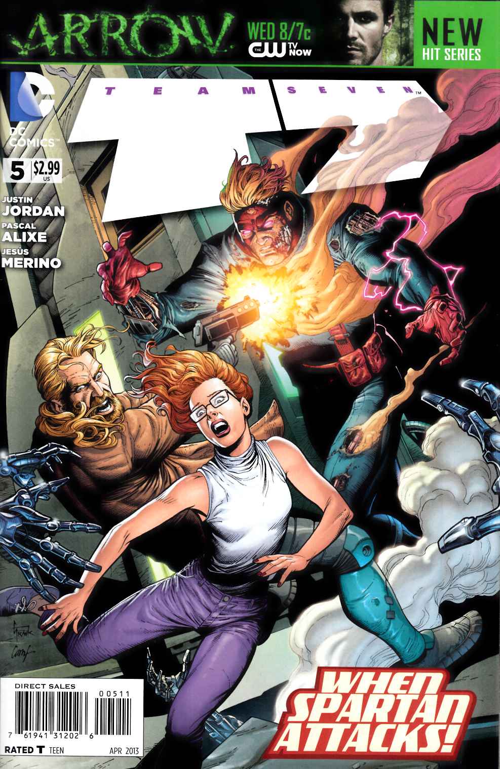 Team 7 #5 Very Fine (8.0) [DC Comic] LARGE